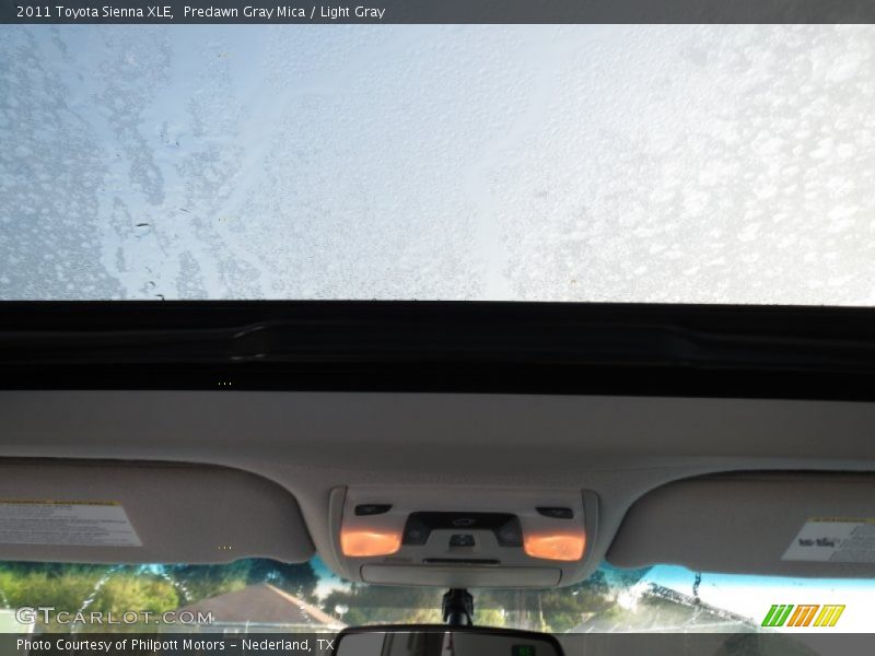 Predawn Gray Mica / Light Gray 2011 Toyota Sienna XLE