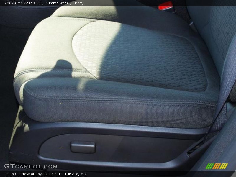 Summit White / Ebony 2007 GMC Acadia SLE