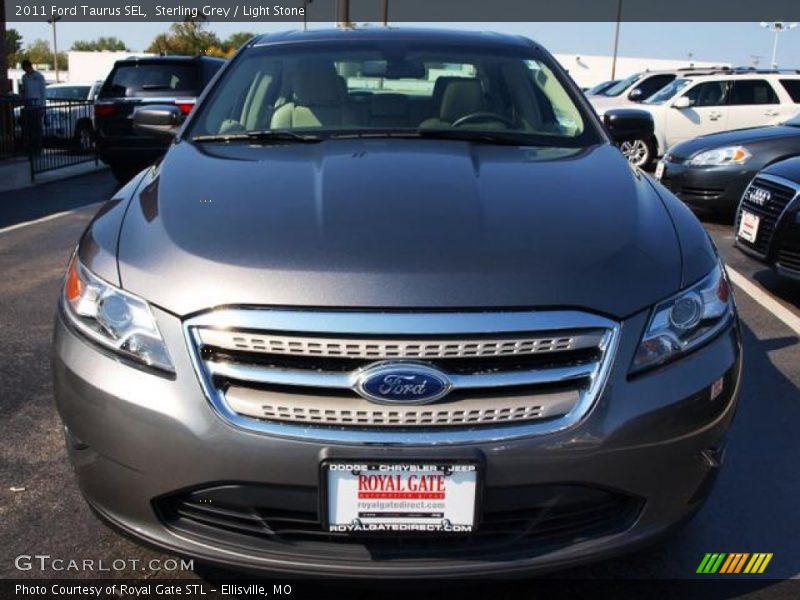 Sterling Grey / Light Stone 2011 Ford Taurus SEL