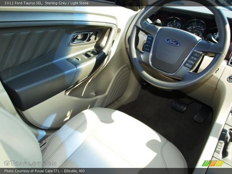Sterling Grey / Light Stone 2011 Ford Taurus SEL