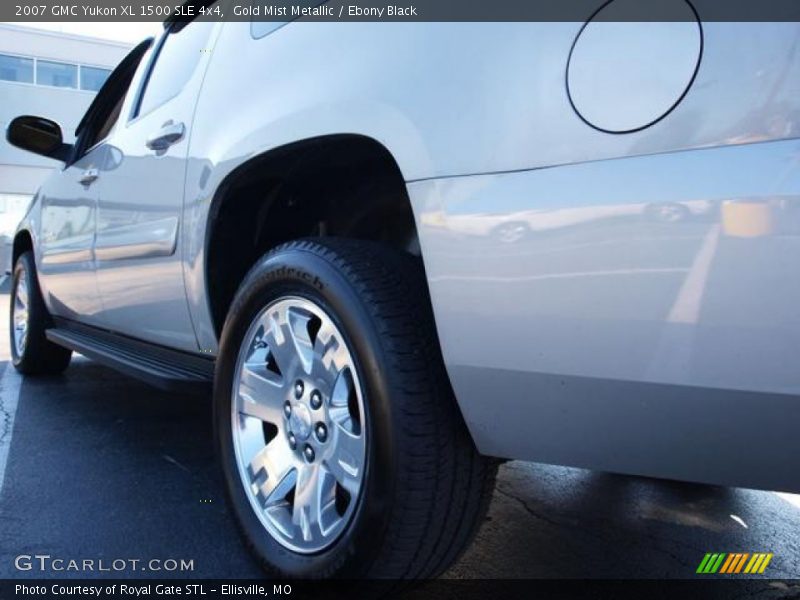 Gold Mist Metallic / Ebony Black 2007 GMC Yukon XL 1500 SLE 4x4