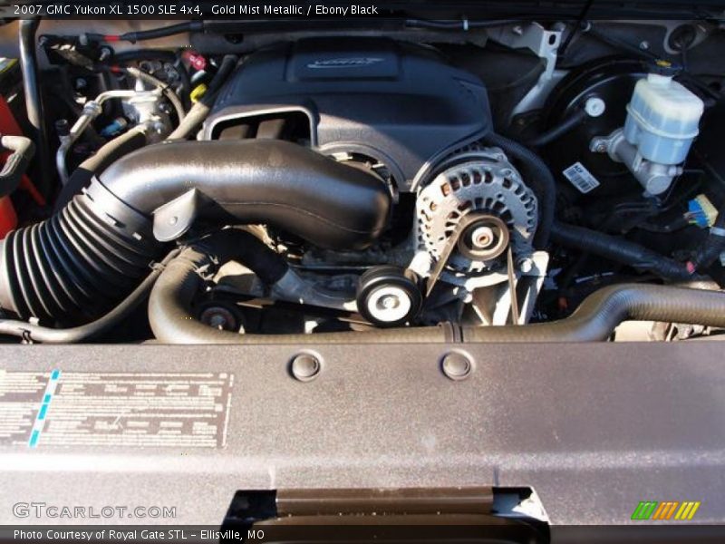 Gold Mist Metallic / Ebony Black 2007 GMC Yukon XL 1500 SLE 4x4