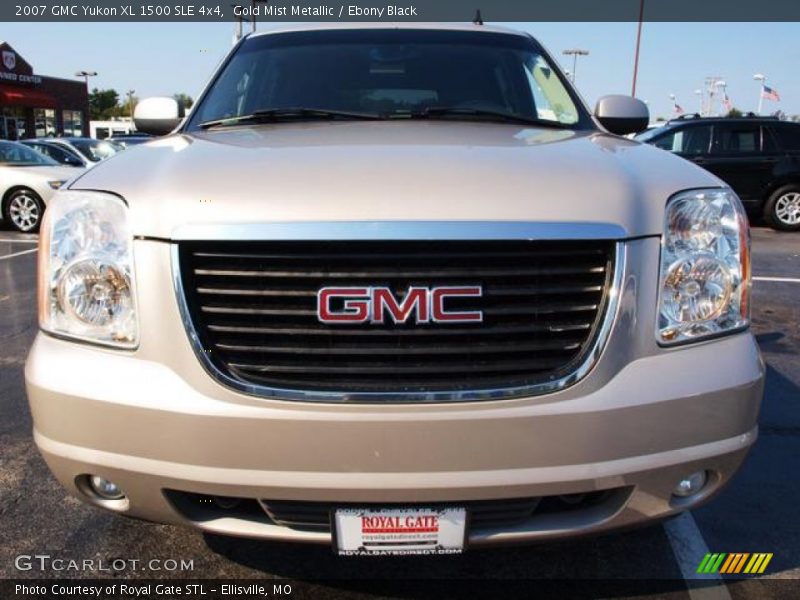 Gold Mist Metallic / Ebony Black 2007 GMC Yukon XL 1500 SLE 4x4