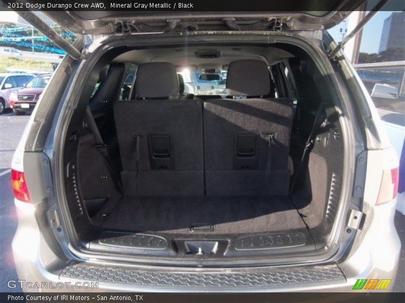 Mineral Gray Metallic / Black 2012 Dodge Durango Crew AWD