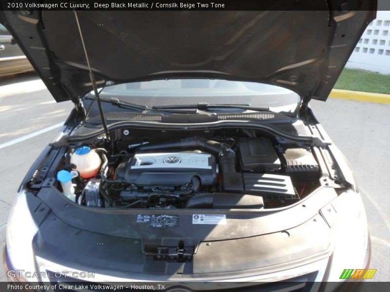 Deep Black Metallic / Cornsilk Beige Two Tone 2010 Volkswagen CC Luxury