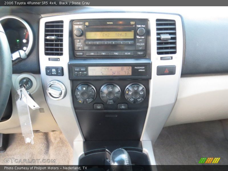 Black / Stone Gray 2006 Toyota 4Runner SR5 4x4