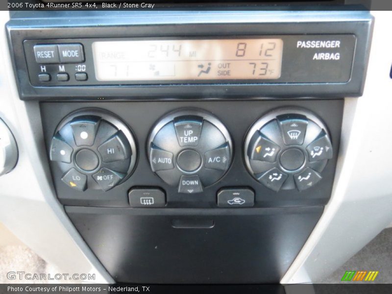 Black / Stone Gray 2006 Toyota 4Runner SR5 4x4