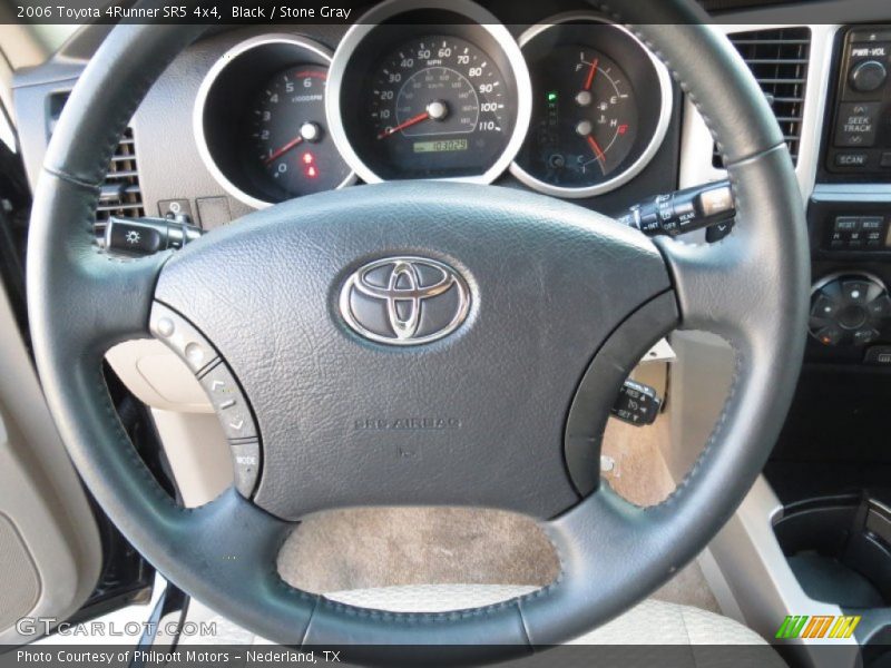 Black / Stone Gray 2006 Toyota 4Runner SR5 4x4