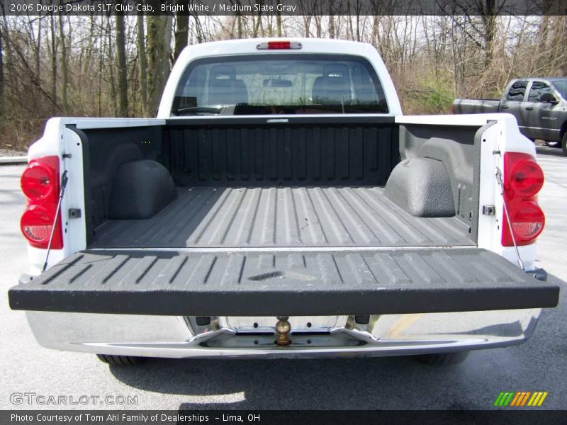 Bright White / Medium Slate Gray 2006 Dodge Dakota SLT Club Cab