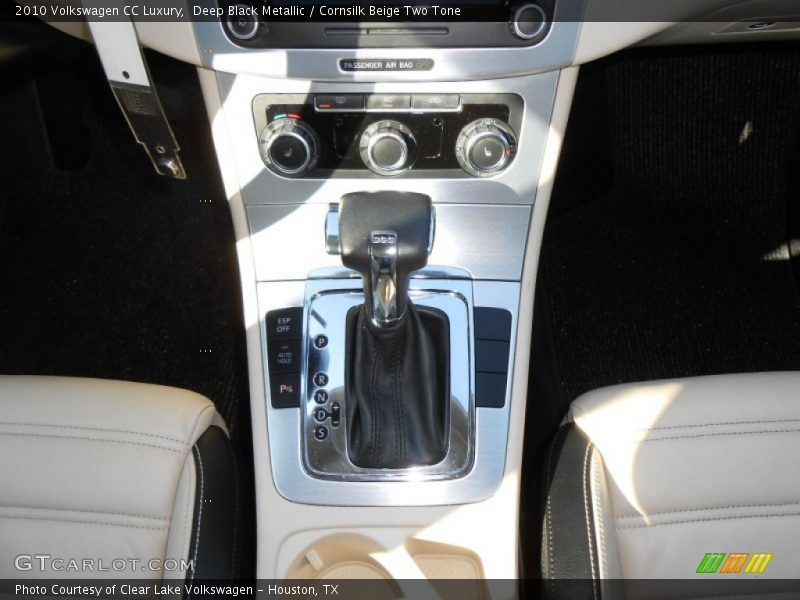 Deep Black Metallic / Cornsilk Beige Two Tone 2010 Volkswagen CC Luxury