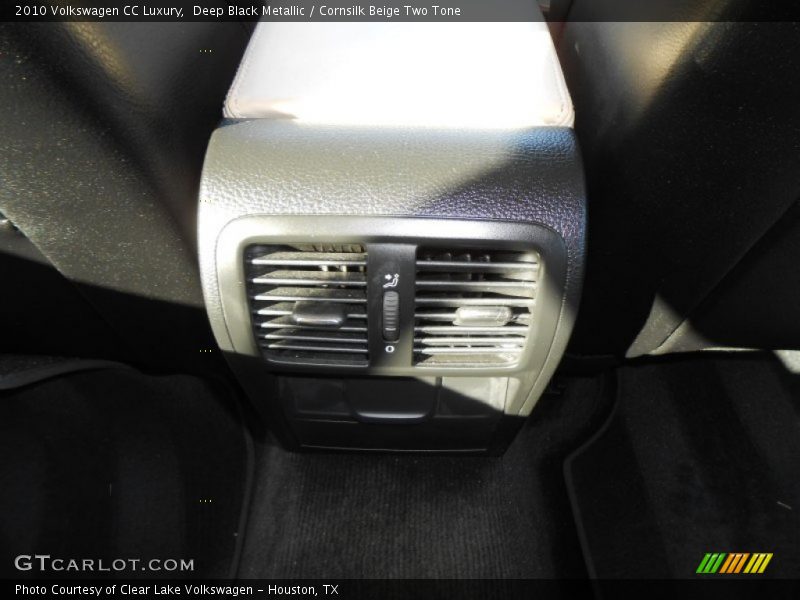 Deep Black Metallic / Cornsilk Beige Two Tone 2010 Volkswagen CC Luxury