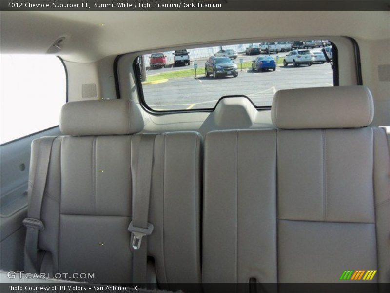 Summit White / Light Titanium/Dark Titanium 2012 Chevrolet Suburban LT
