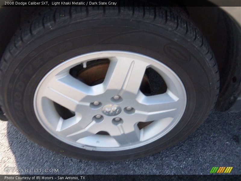 Light Khaki Metallic / Dark Slate Gray 2008 Dodge Caliber SXT