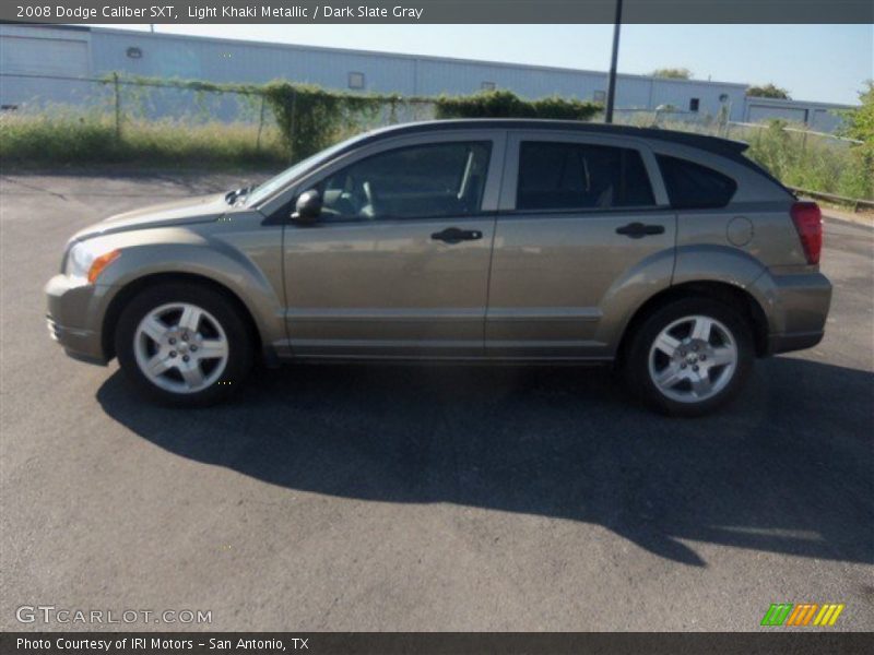 Light Khaki Metallic / Dark Slate Gray 2008 Dodge Caliber SXT