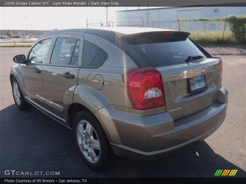 Light Khaki Metallic / Dark Slate Gray 2008 Dodge Caliber SXT