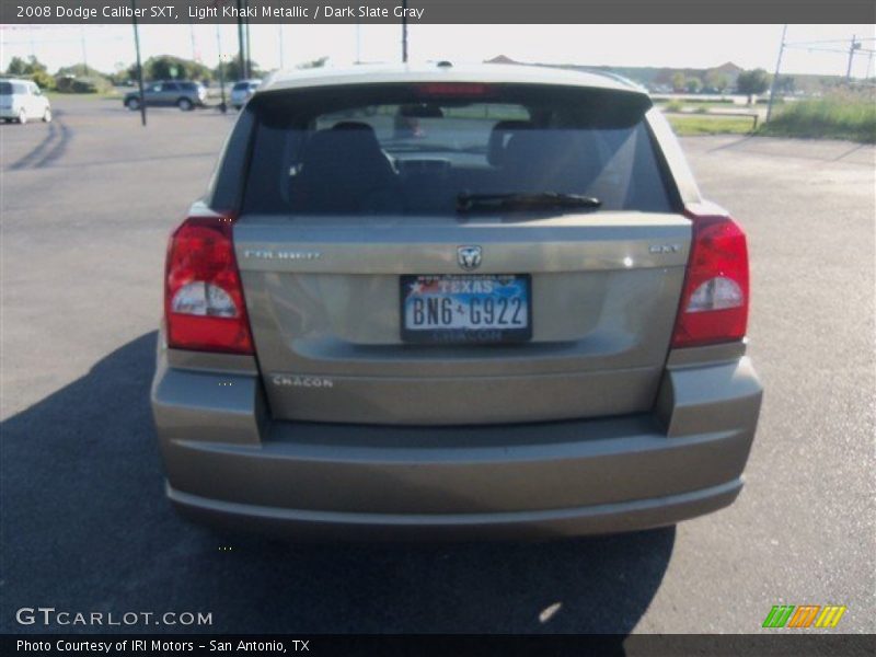 Light Khaki Metallic / Dark Slate Gray 2008 Dodge Caliber SXT