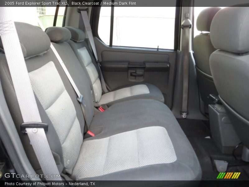 Black Clearcoat / Medium Dark Flint 2005 Ford Explorer Sport Trac XLS