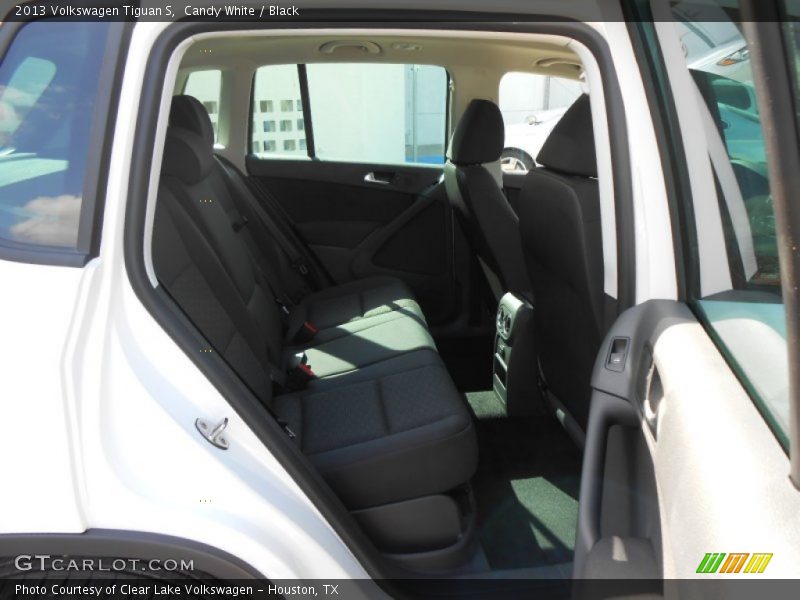 Candy White / Black 2013 Volkswagen Tiguan S