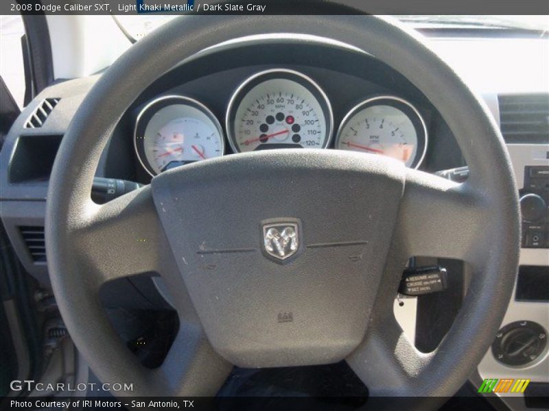 Light Khaki Metallic / Dark Slate Gray 2008 Dodge Caliber SXT