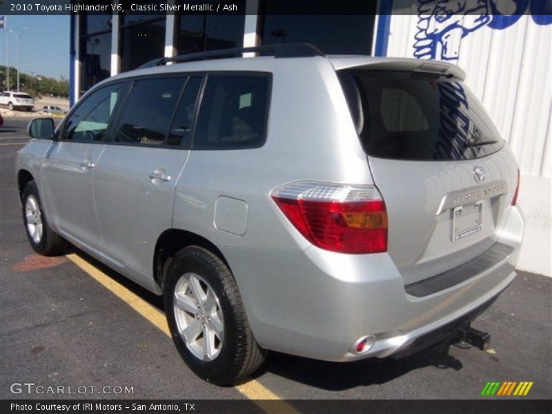 Classic Silver Metallic / Ash 2010 Toyota Highlander V6