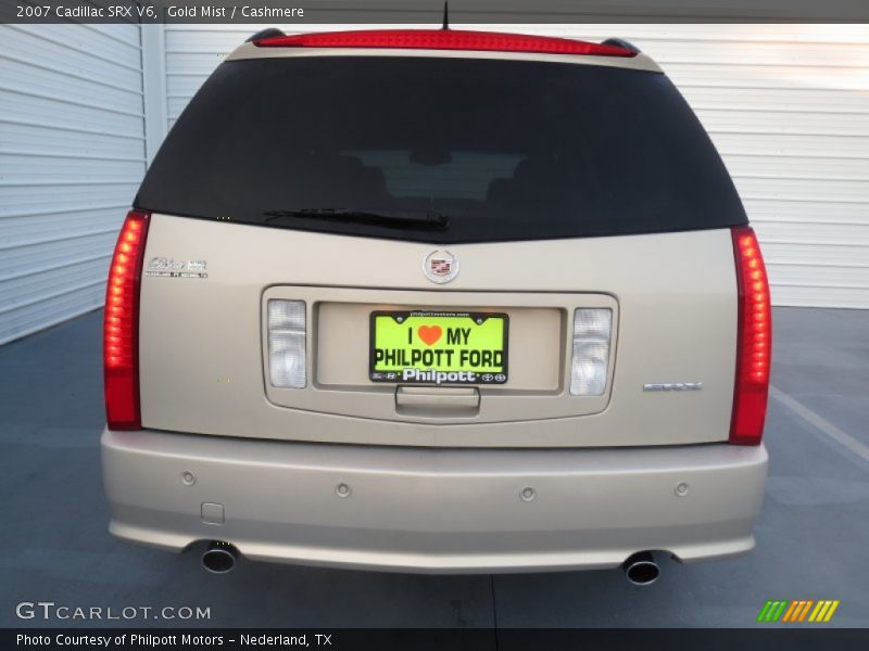 Gold Mist / Cashmere 2007 Cadillac SRX V6