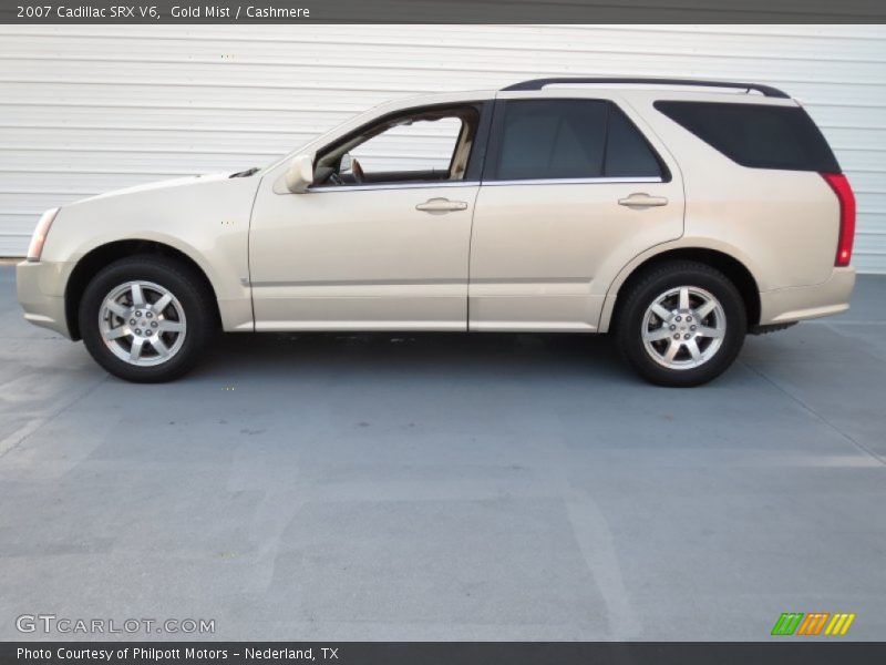 Gold Mist / Cashmere 2007 Cadillac SRX V6
