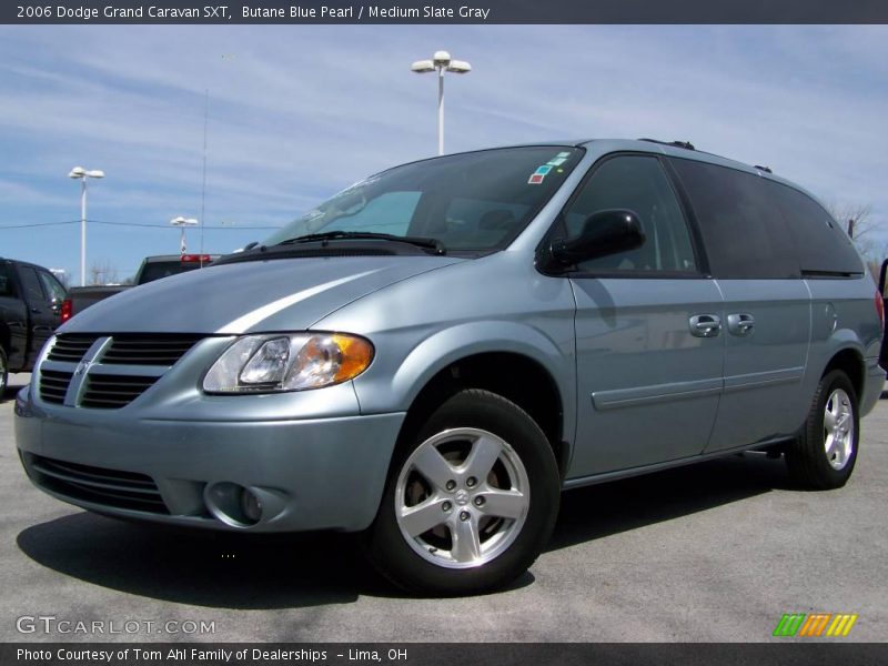 Butane Blue Pearl / Medium Slate Gray 2006 Dodge Grand Caravan SXT
