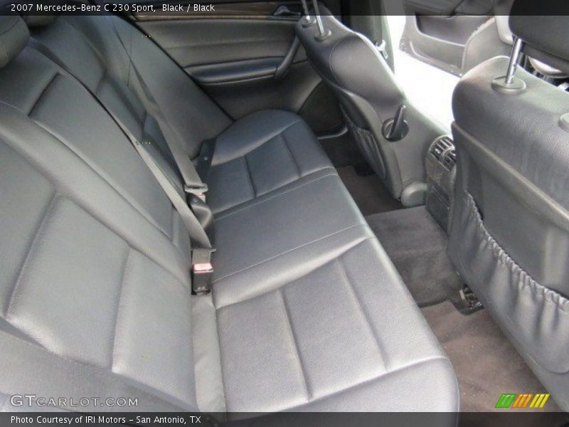 Black / Black 2007 Mercedes-Benz C 230 Sport
