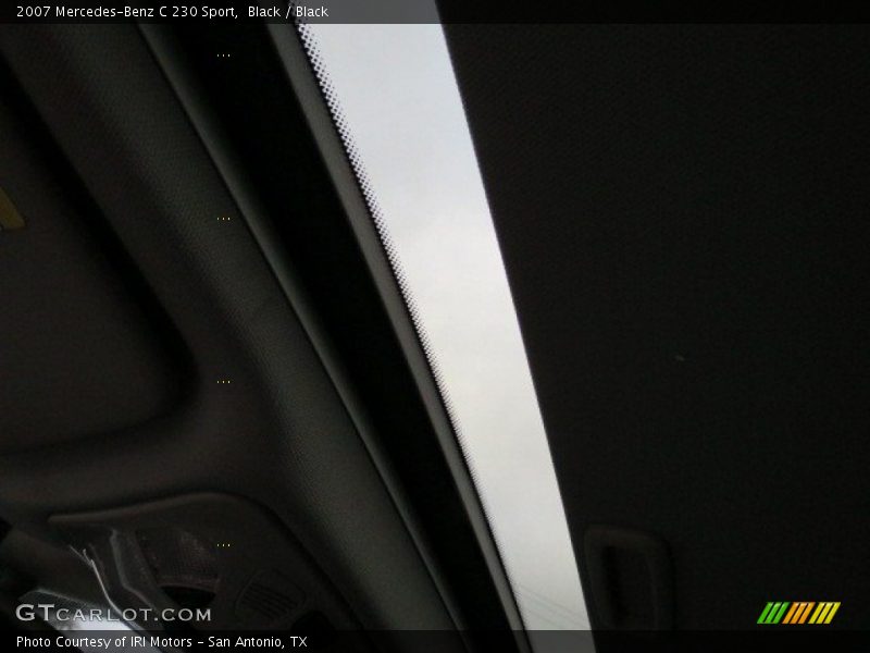 Black / Black 2007 Mercedes-Benz C 230 Sport
