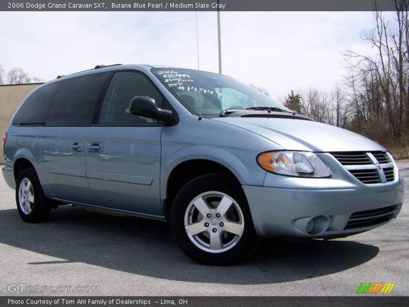 Butane Blue Pearl / Medium Slate Gray 2006 Dodge Grand Caravan SXT