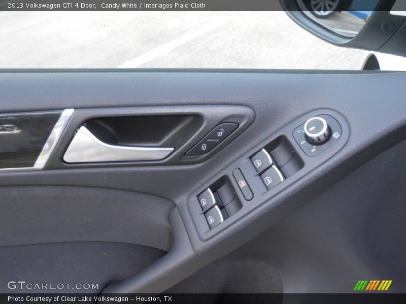 Candy White / Interlagos Plaid Cloth 2013 Volkswagen GTI 4 Door