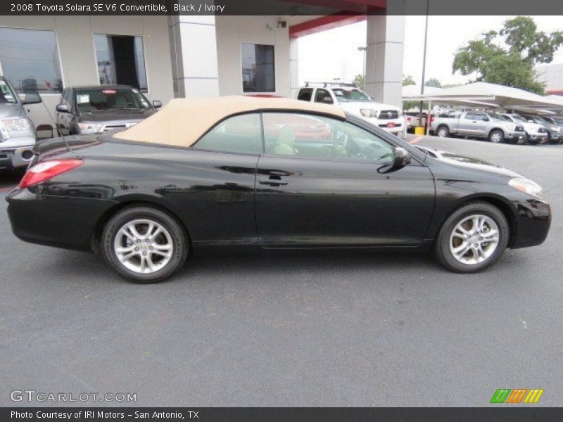 Black / Ivory 2008 Toyota Solara SE V6 Convertible