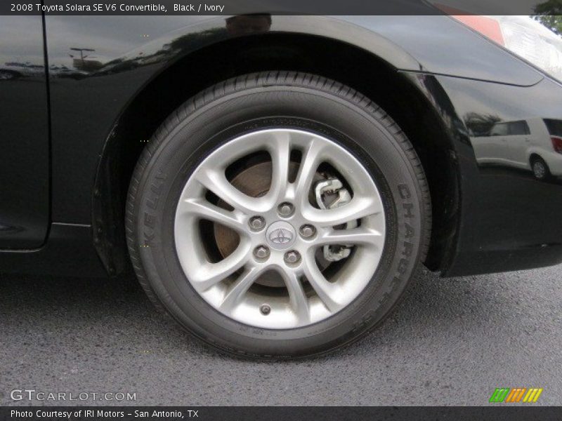 Black / Ivory 2008 Toyota Solara SE V6 Convertible