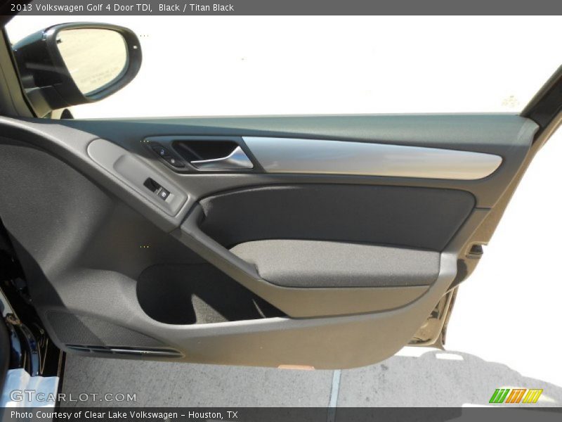 Black / Titan Black 2013 Volkswagen Golf 4 Door TDI