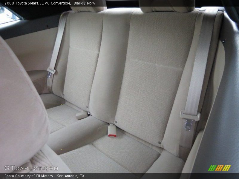 Black / Ivory 2008 Toyota Solara SE V6 Convertible