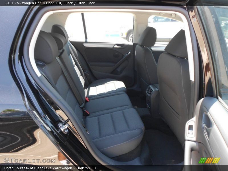 Black / Titan Black 2013 Volkswagen Golf 4 Door TDI