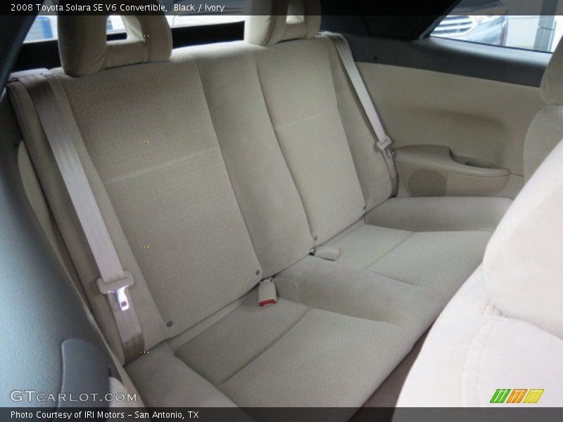Black / Ivory 2008 Toyota Solara SE V6 Convertible