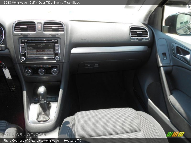 Black / Titan Black 2013 Volkswagen Golf 4 Door TDI
