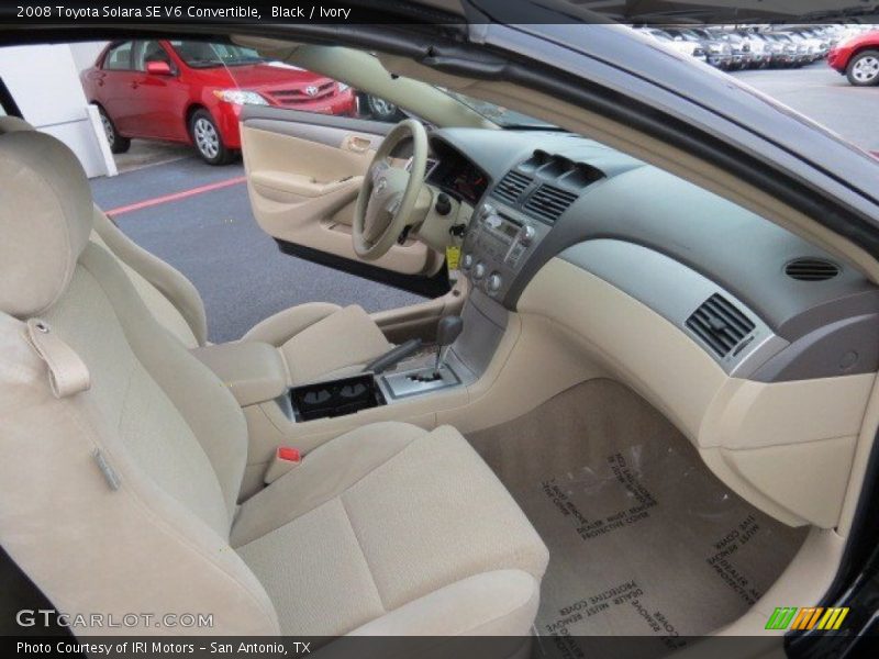 Black / Ivory 2008 Toyota Solara SE V6 Convertible