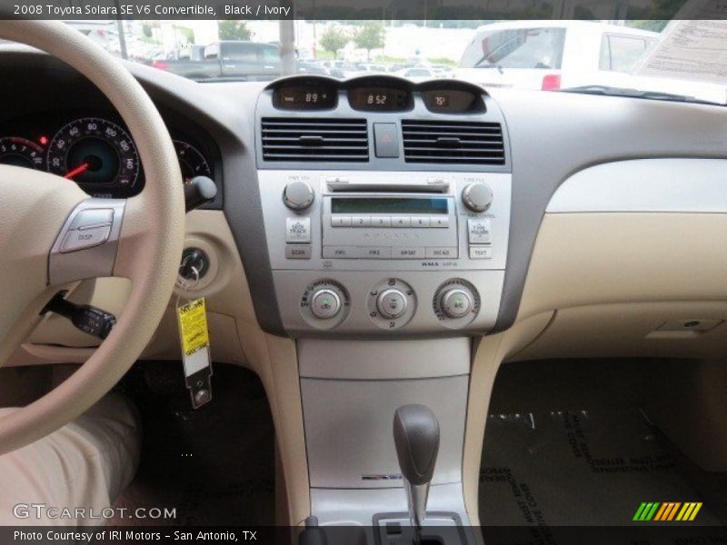 Black / Ivory 2008 Toyota Solara SE V6 Convertible