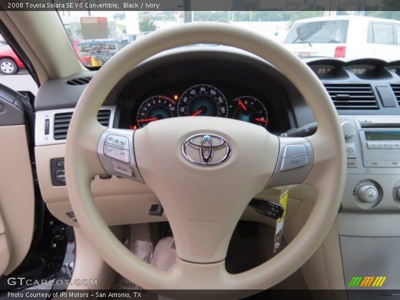 Black / Ivory 2008 Toyota Solara SE V6 Convertible