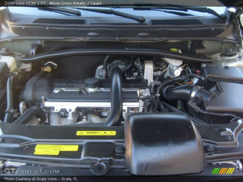 Willow Green Metallic / Taupe 2006 Volvo XC90 2.5T