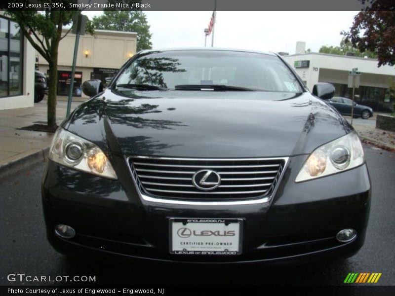 Smokey Granite Mica / Black 2009 Lexus ES 350