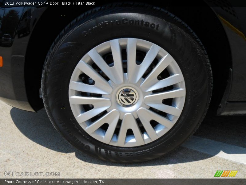 Black / Titan Black 2013 Volkswagen Golf 4 Door