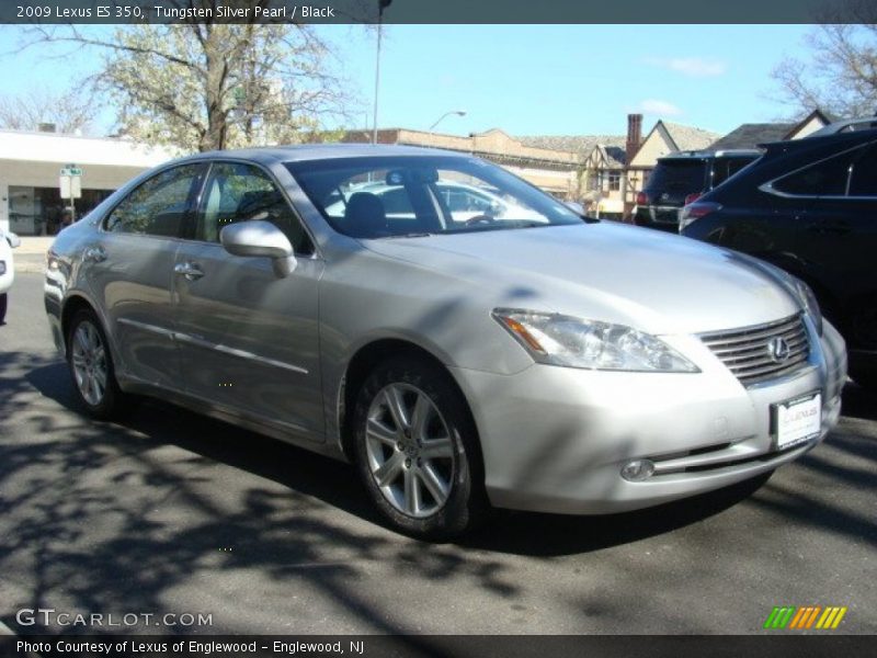 Tungsten Silver Pearl / Black 2009 Lexus ES 350