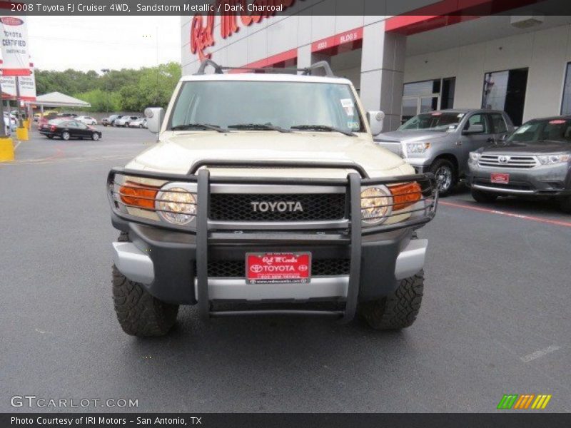 Sandstorm Metallic / Dark Charcoal 2008 Toyota FJ Cruiser 4WD