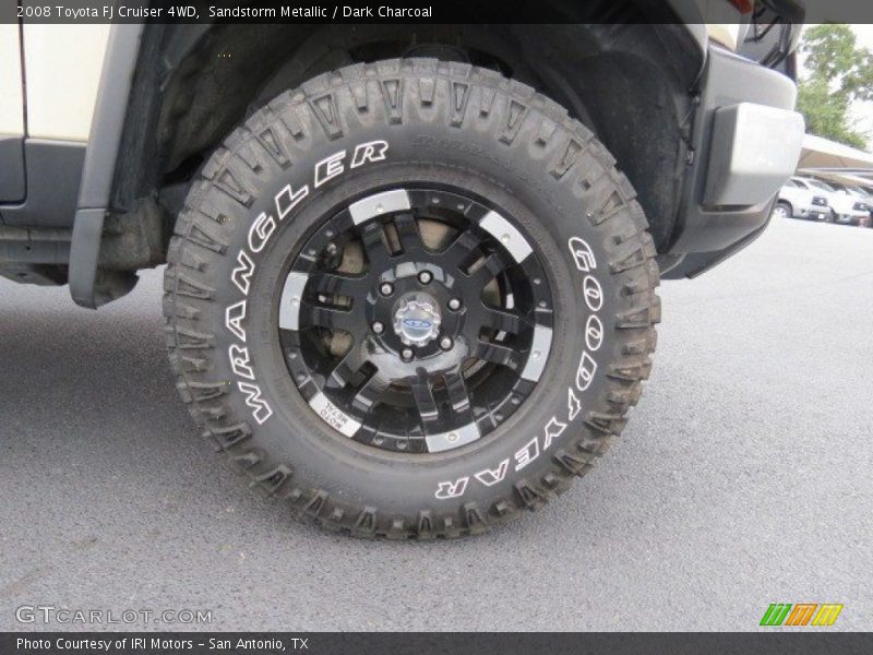 Sandstorm Metallic / Dark Charcoal 2008 Toyota FJ Cruiser 4WD
