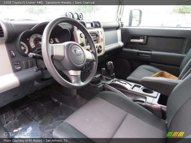 Sandstorm Metallic / Dark Charcoal 2008 Toyota FJ Cruiser 4WD