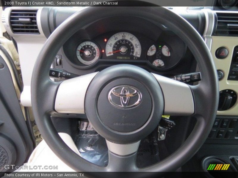 Sandstorm Metallic / Dark Charcoal 2008 Toyota FJ Cruiser 4WD