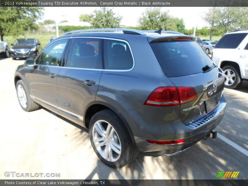 Canyon Gray Metallic / Black Anthracite 2013 Volkswagen Touareg TDI Executive 4XMotion